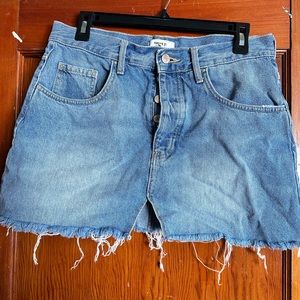 Forever 21 Denim mini skirt